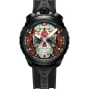 Bomberg Sugar Skull Red