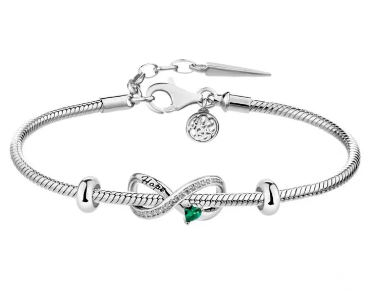 Bransoletka beads - zestaw - nieskończoność