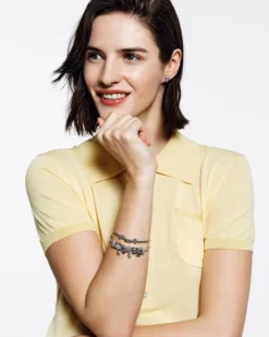 Bransoletka beads - zestaw - serce, kot, miś, słonik, żaba