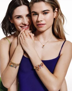 Bransoletka beads - zestaw - serce, drzewko, złota rybka, żaba, kwiat