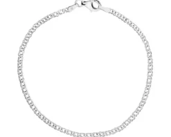 Bransoletka srebrna - bałwanek