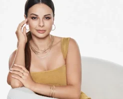 Bransoletka srebrna - bismark