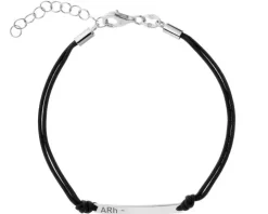 Bransoletka srebrna - grupa krwi ARh-