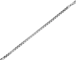 Bransoletka srebrna - kostka