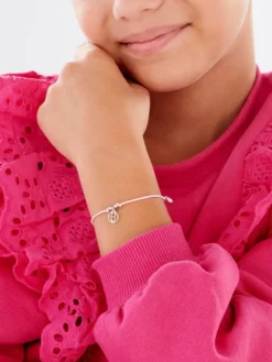 Bransoletka srebrna - kot