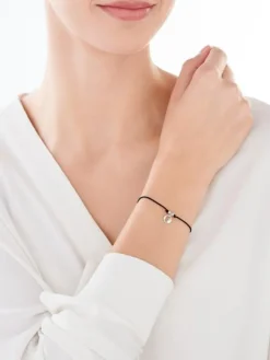 Bransoletka srebrna - Księżyc, Słońce