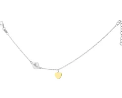 Bransoletka srebrna - mama, serce