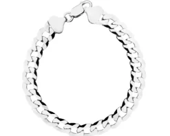 Bransoletka srebrna - pancerka