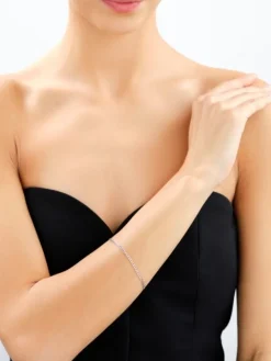 Bransoletka srebrna - pancerka