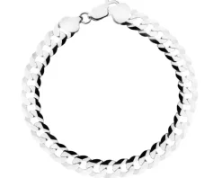 Bransoletka srebrna - pancerka