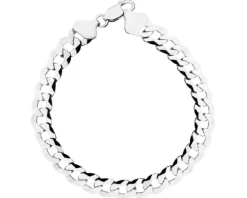 Bransoletka srebrna - pancerka