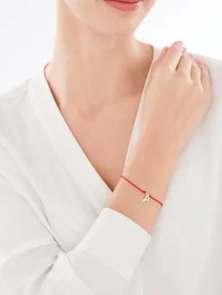 Bransoletka srebrna - serca