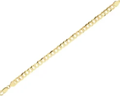 Bransoletka srebrna pozłacana - pancerka