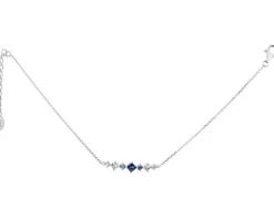 Bransoletka srebrna z cyrkoniami