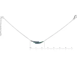 Bransoletka srebrna z cyrkoniami