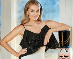 Bransoletka srebrna z cyrkoniami