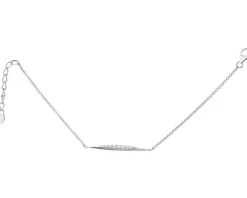 Bransoletka srebrna z cyrkoniami