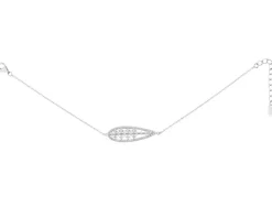 Bransoletka srebrna z cyrkoniami