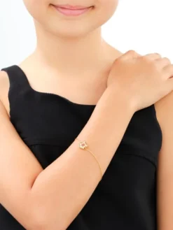 Bransoletka srebrna z cyrkoniami i emalią - Harry Potter, Hogwart, Warner Bros. Discovery