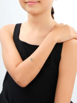 Bransoletka srebrna z cyrkoniami i emalią - Harry Potter, peron 9 i ¾, Warner Bros. Discovery