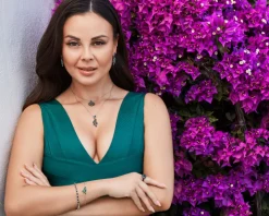 Bransoletka srebrna z cyrkoniami