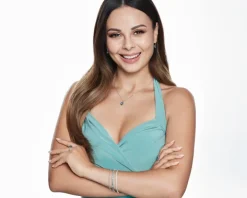 Bransoletka z białego złota z diamentami - 18 cm - 0,24 ct - próba 585