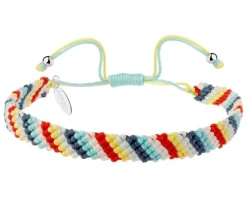 Bransoletka z elementami srebra