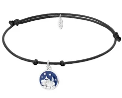 Bransoletka z elementami srebra i emalią - Harry Potter, zamek Hogwart, Warner Bros. Discovery