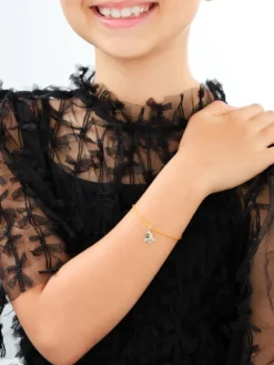 Bransoletka z elementami srebra i emalią - Harry Potter, Hufflepuff, Warner Bros. Discovery