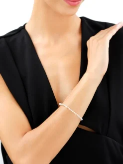 Bransoletka z mosiądzu pozłacana z agatami