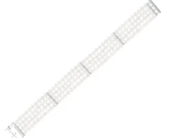 Bransoletka z perłami, diamentami i elementami białego złota - próba 585