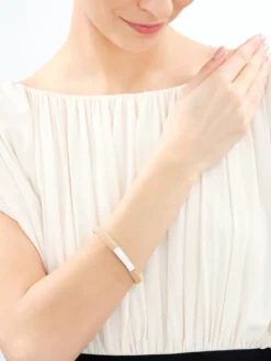 Bransoletka ze stali szlachetnej