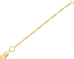 Bransoletka ze stali szlachetnej - motyl