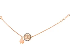 Bransoletka ze stali szlachetnej z hematytem - łapacz snów