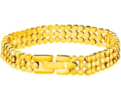 Bransoletka ze stali szlachetnej - kulki