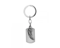 Brelok ze stali szlachetnej - skrzydło