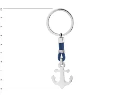 Brelok ze stali szlachetnej - kotwica