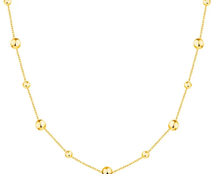 Choker ze stali szlachetnej - kulki