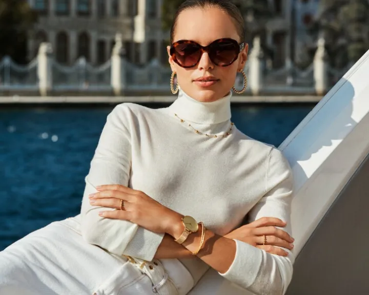 Choker ze stali szlachetnej - kulki