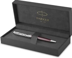 Długopis Parker Sonnet premium metal & red CT