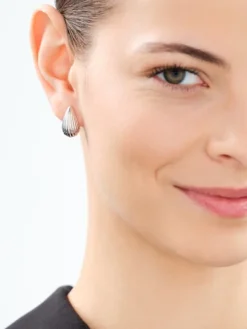 Kolczyki srebrne - łezki