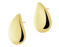 Kolczyki srebrne - łezki