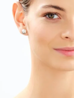 Kolczyki srebrne - koła