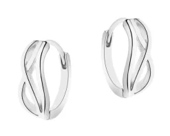 Kolczyki srebrne - koła