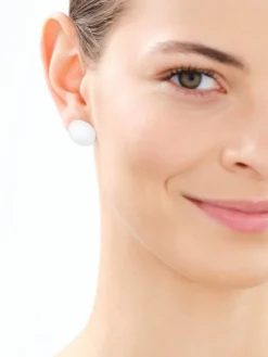 Kolczyki srebrne - koła