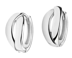 Kolczyki srebrne - koła