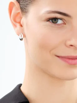 Kolczyki srebrne - koła