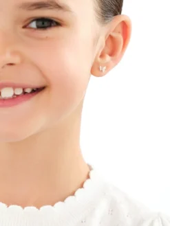 Kolczyki srebrne - motyle