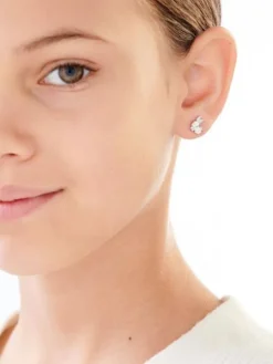 Kolczyki srebrne - zajączki