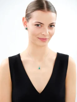 Kolczyki srebrne z agatami i markasytami